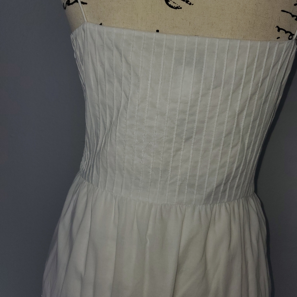 Ann Taylor Loft white dress with spaghetti straps - Picture 8 of 16